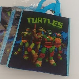 3 reusable shipping bag ninja turtle